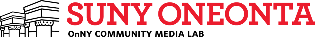 SUNY Oneonta OnNY Community Media Lab WordMark