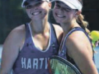 For Hartwick Tennis Duo, Success is Sweeter Together- Olson, Leggieri won Empire 8 Doubles Award